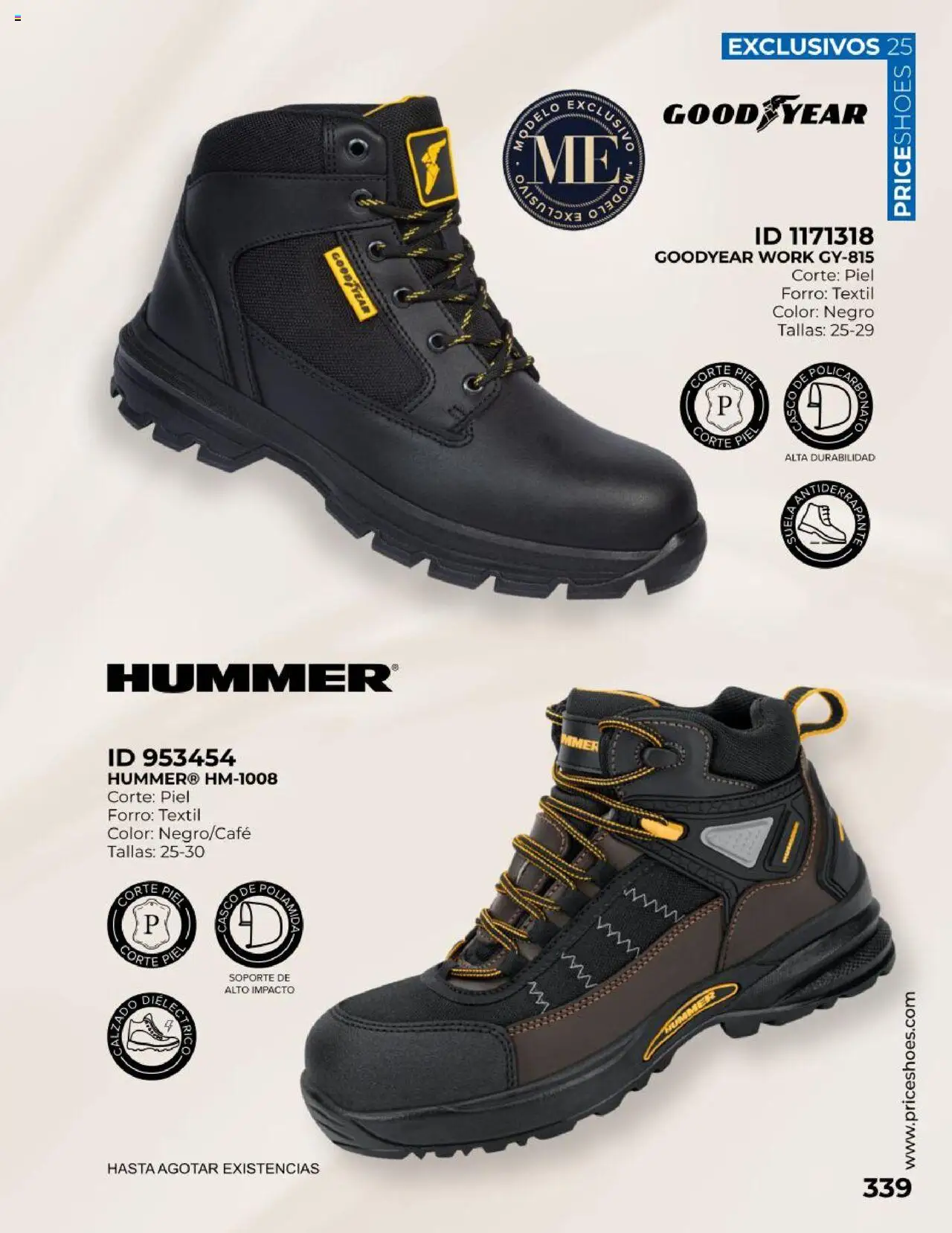 Nuevas ofertas de Price Shoes válidas en toda la República Mexicana desde el 19.10.2025. ¡Encuentra las mejores ofertas en Price Shoes catálogo Exclusivos 2025! | Página: 337