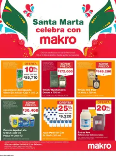 Makro - Sta Marta celebra con Makro -  Vista previa de la revista de la tienda Makro valido desde el 09.02.2026