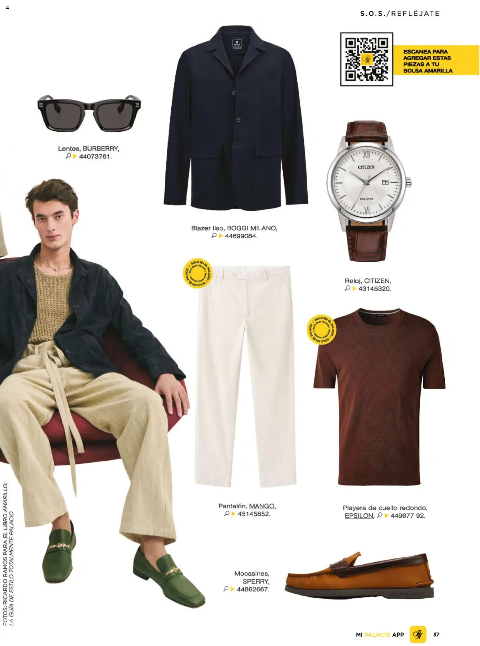 Nuevas ofertas de Palacio De Hierro válidas en toda la República Mexicana desde el 01.03.2026. ¡Encuentra las mejores ofertas en Palacio De Hierro catálogo! | Página: 39 | Productos: Mocasines, Bolsa, Playera, Blazer