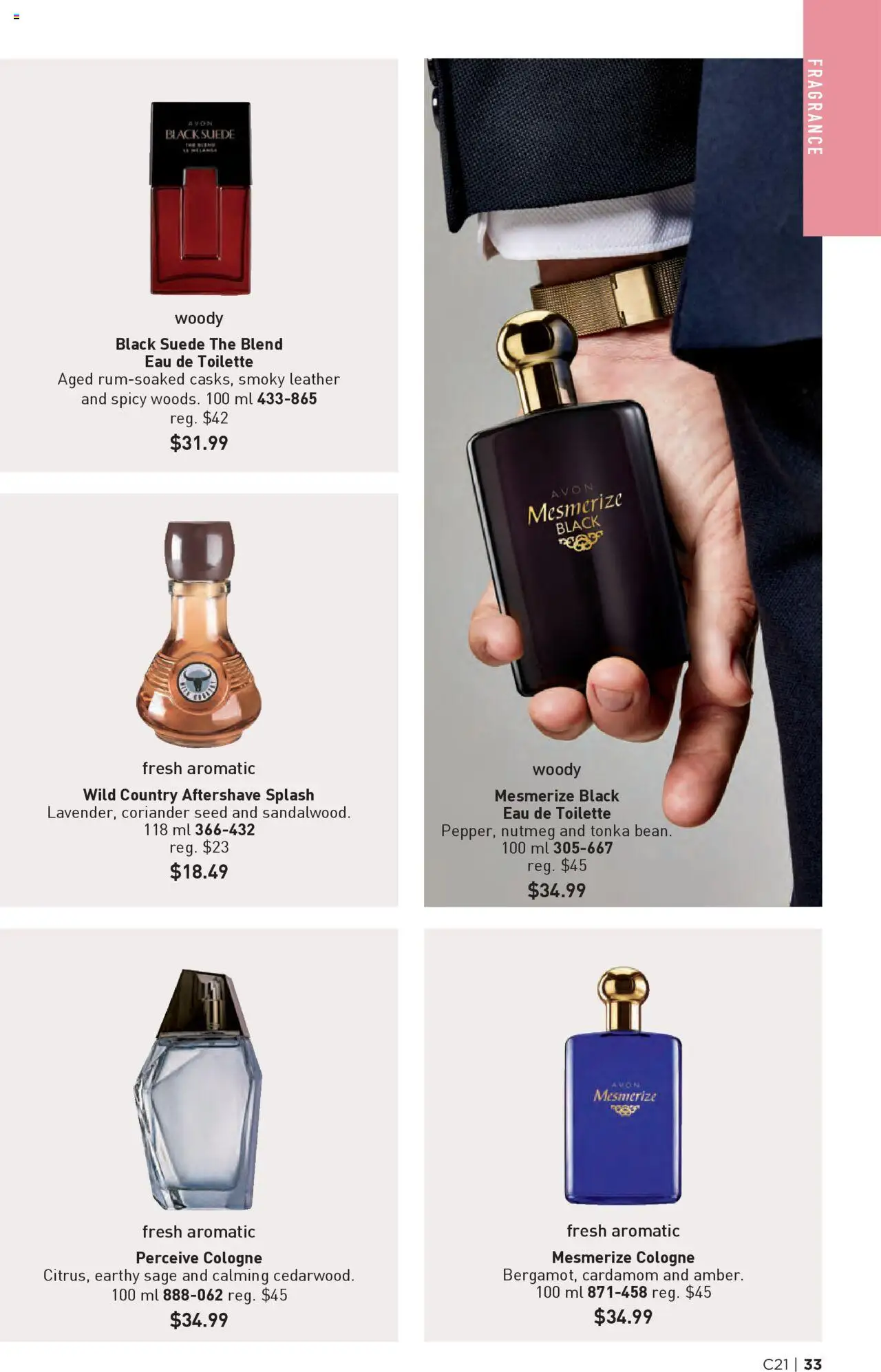 Avon flyer valid from 09.10.2025 | Page: 33 | Products: Fragrance, Eau de toilette, Toilette