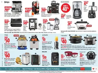 Canadian Tire flyer valid from 18.09.2025 | Page: 7 | Products: Rice, Grinder, Cooker, Coffee
