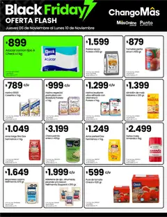 Vista previa Changomas ofertas flash válido desde el 06.11.2025 | Página: 6 | Productos: Mate, Peso, Harina, Maiz