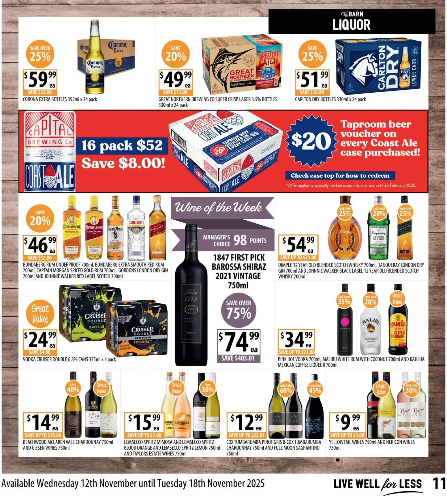 Supabarn catalogue - valid from 12.11.2025 | Page: 11 | Products: Passionfruit, Lemon, Scotch, Case