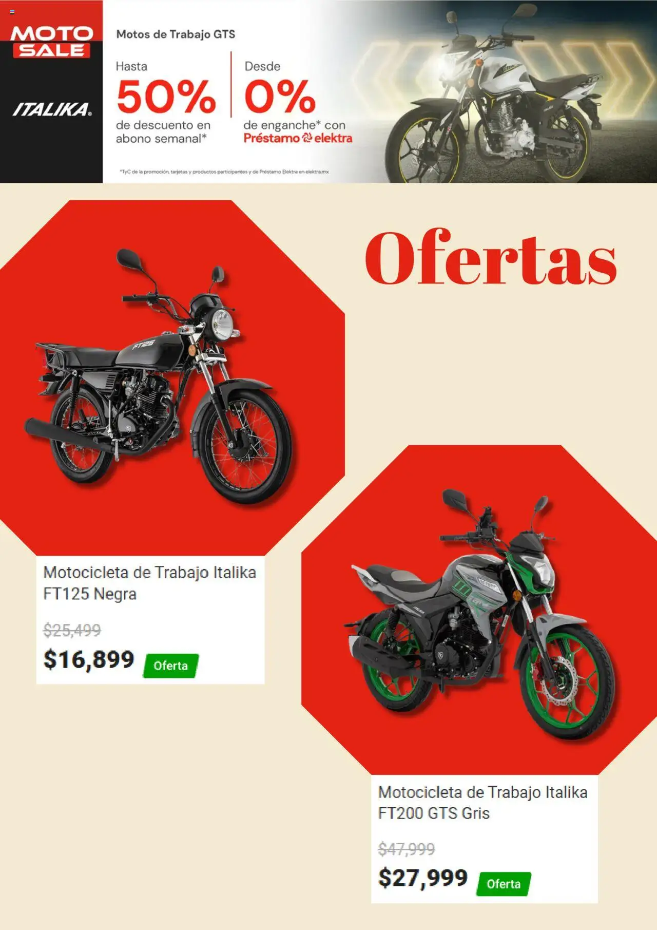 Nuevas ofertas de Elektra válidas en toda la República Mexicana desde el 22.09.2025. ¡Encuentra las mejores ofertas en Elektra - Catálogo! | Página: 4