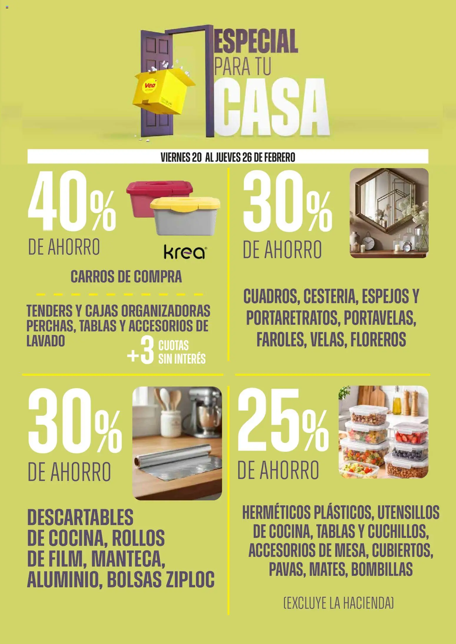 Vea - Ofertas especial para tu casa │ válido desde el 20.02.2026 | Página: 8