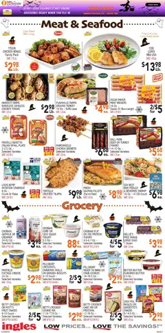 Preview of Ingles weekly ads valid from 29.10.2025 | Page: 3 | Products: Butter, Eggs, Cookies, Sugar