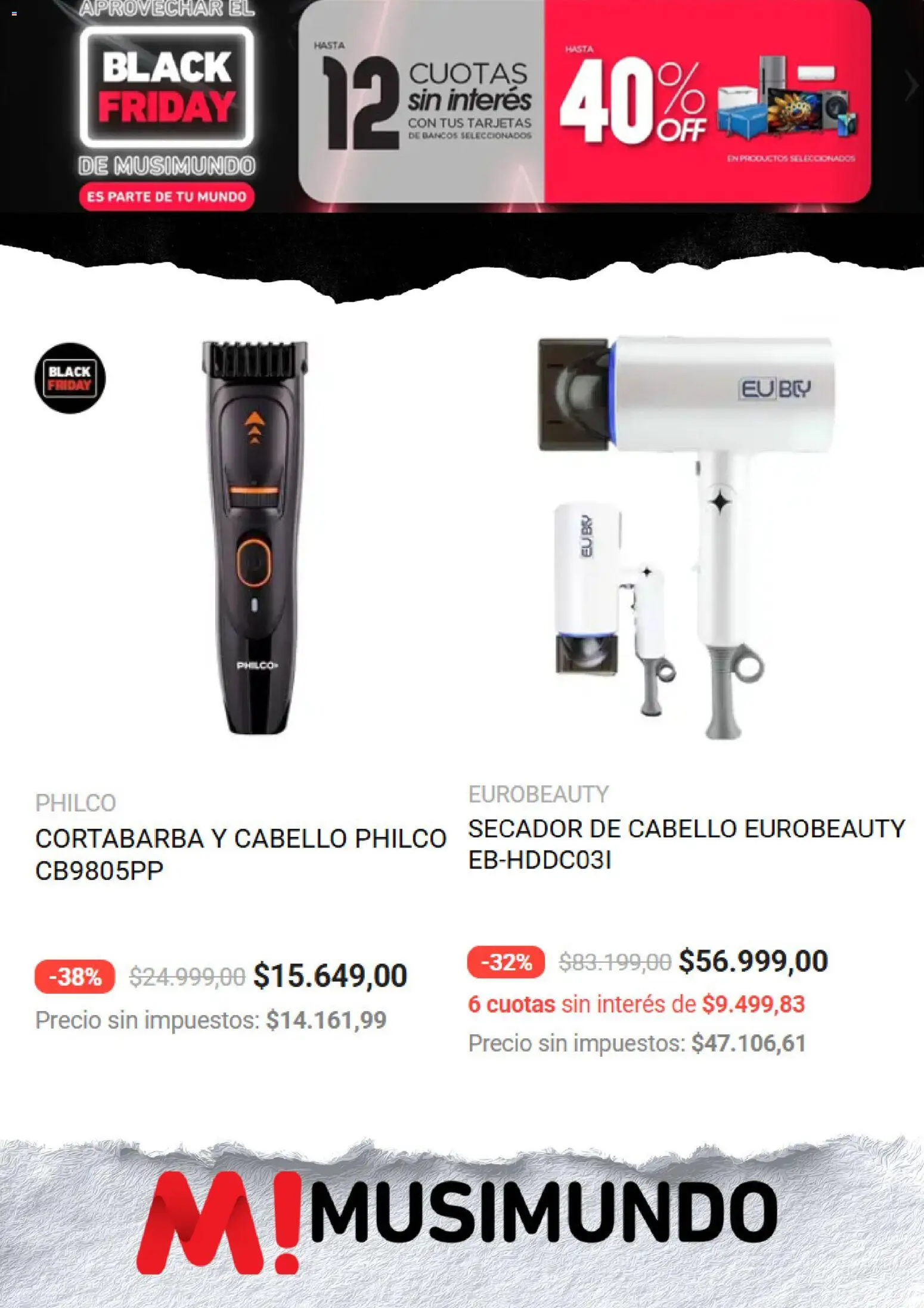 Musimundo Black Friday │ válido desde el 27.11.2025 | Página: 3