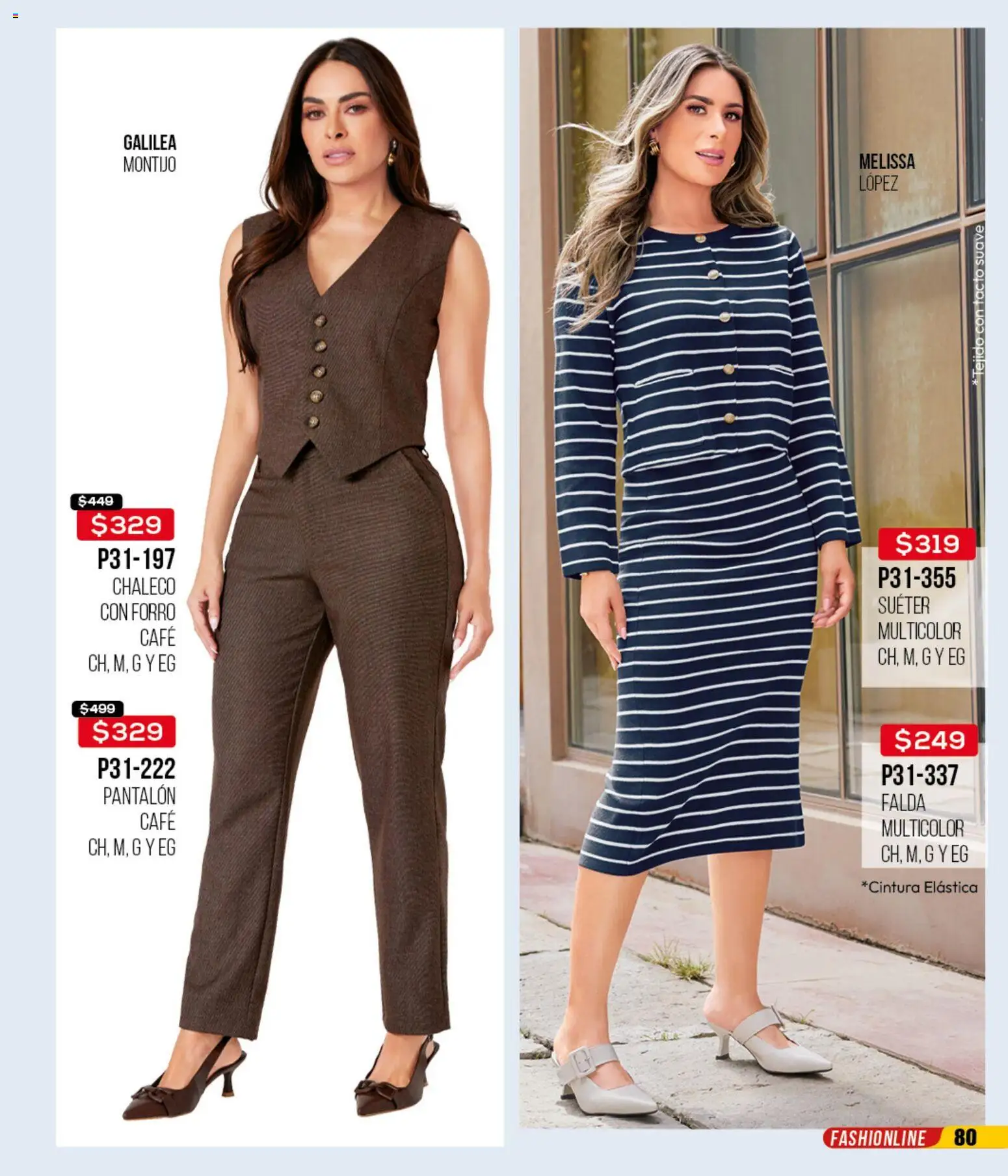 Nuevas ofertas de Cklass válidas en toda la República Mexicana desde el 12.01.2026. ¡Encuentra las mejores ofertas en Cklass catálogo Mega Ofertas Ropa! | Página: 81 | Productos: Suéter, Chaleco, Café, Falda