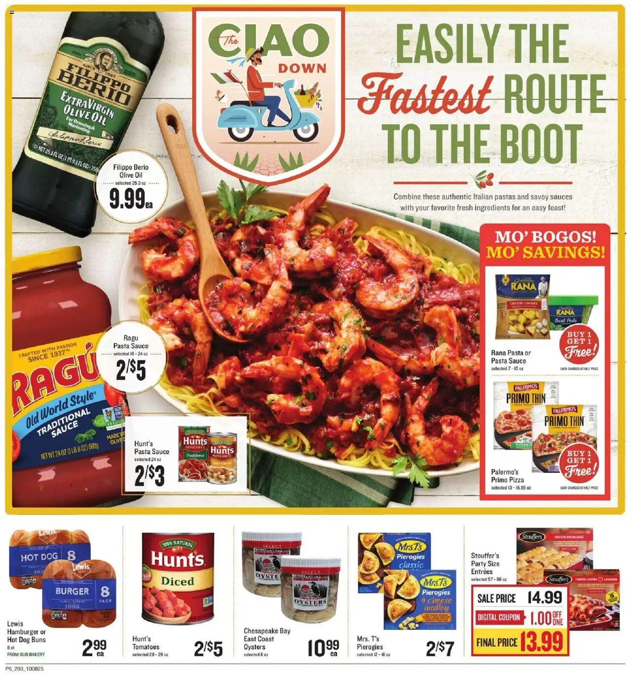 Lowes Foods Weekly Ad - SC - valid from 08.10.2025 | Page: 6 | Products: Bakery, Cheese, Pizza, Tomatoes