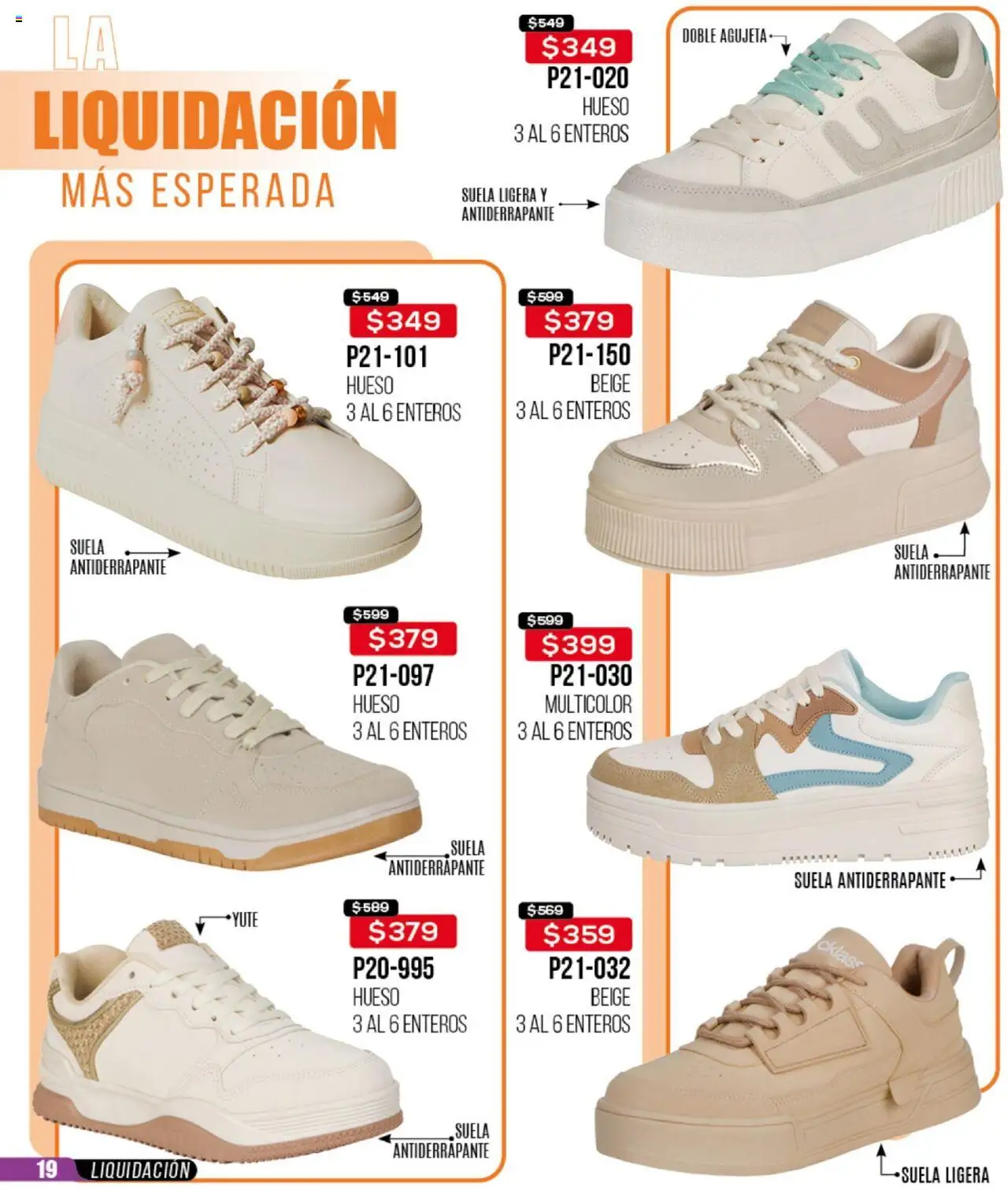 Nuevas ofertas de Cklass válidas en toda la República Mexicana desde el 09.09.2025. ¡Encuentra las mejores ofertas en Cklass - Catálogo Liquidacion Calzado! | Página: 20