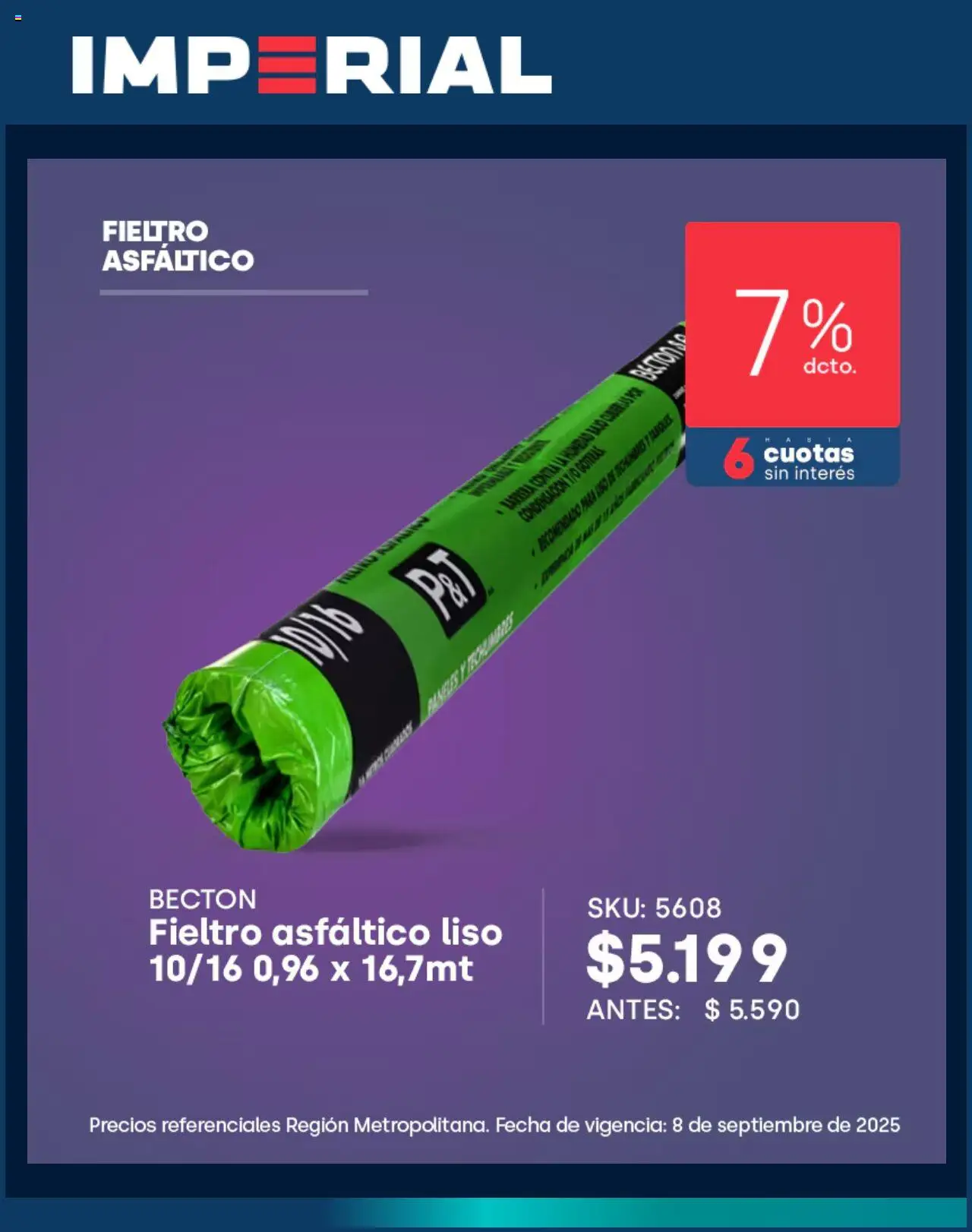 Imperial ofertas  │ válido desde el 26.08.2025 | Página: 5