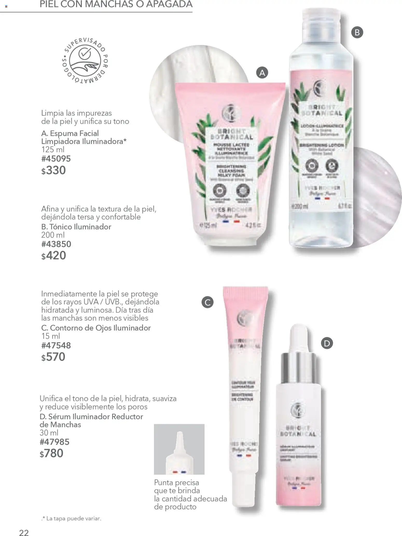 Nuevas ofertas de Yves Rocher válidas en toda la República Mexicana desde el 20.01.2026. ¡Encuentra las mejores ofertas en Yves Rocher campaña 2 2026! | Página: 24 | Productos: Iluminador, Uva, Espuma, Té