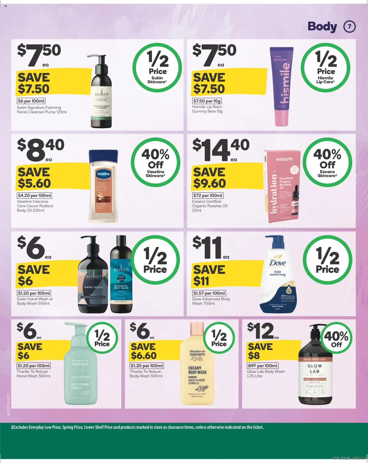 Woolworths catalogue - valid from 19.11.2025 | Page: 8 | Products: Cocoa, Body oil, Rosehip oil, Vaseline