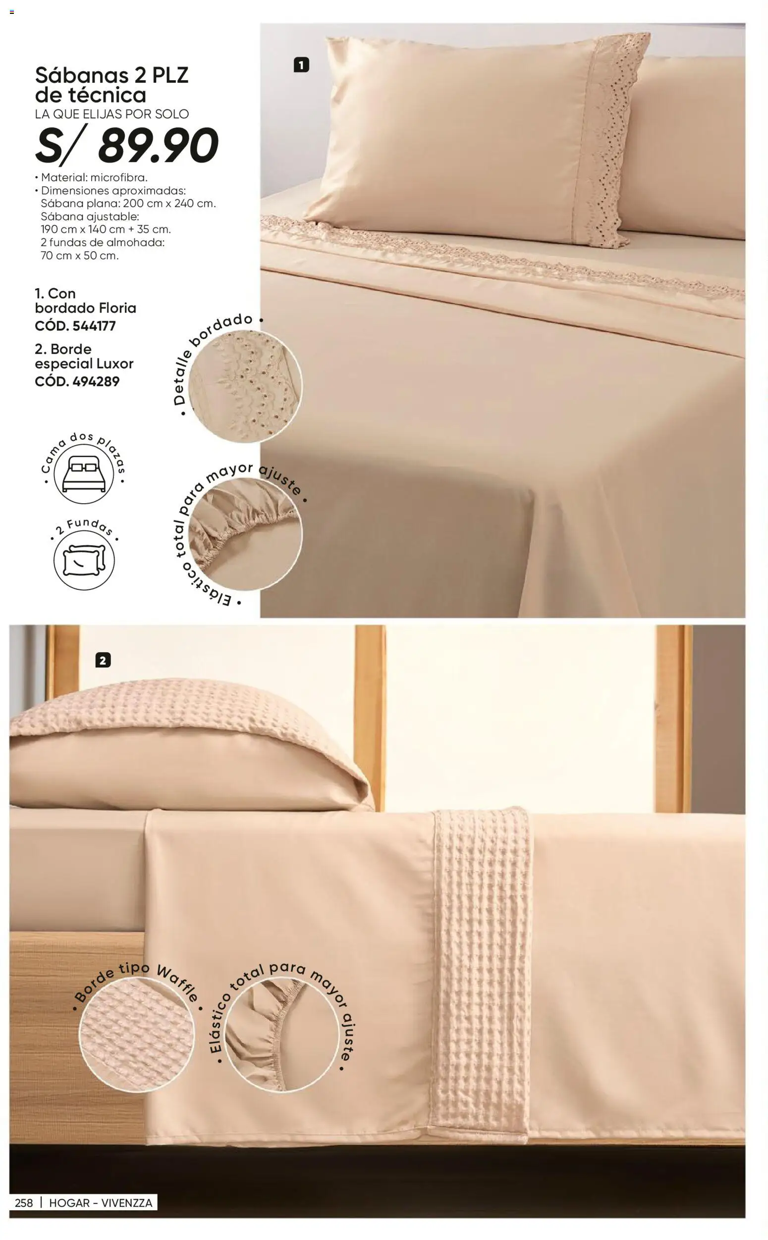 Catálogo Azzorti válido desde 16.02.2026 | Página: 261 | Productos: Cama, Almohada