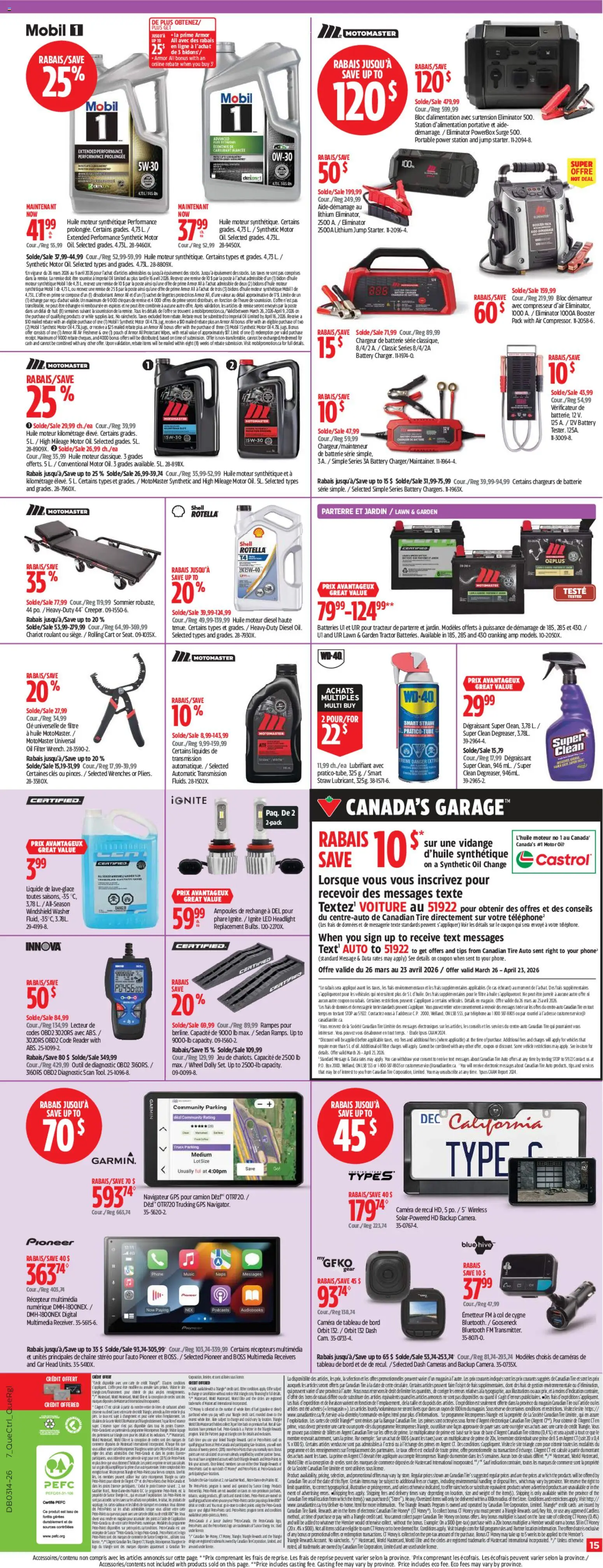 Canadian Tire flyer valid from 02.04.2026 | Page: 15