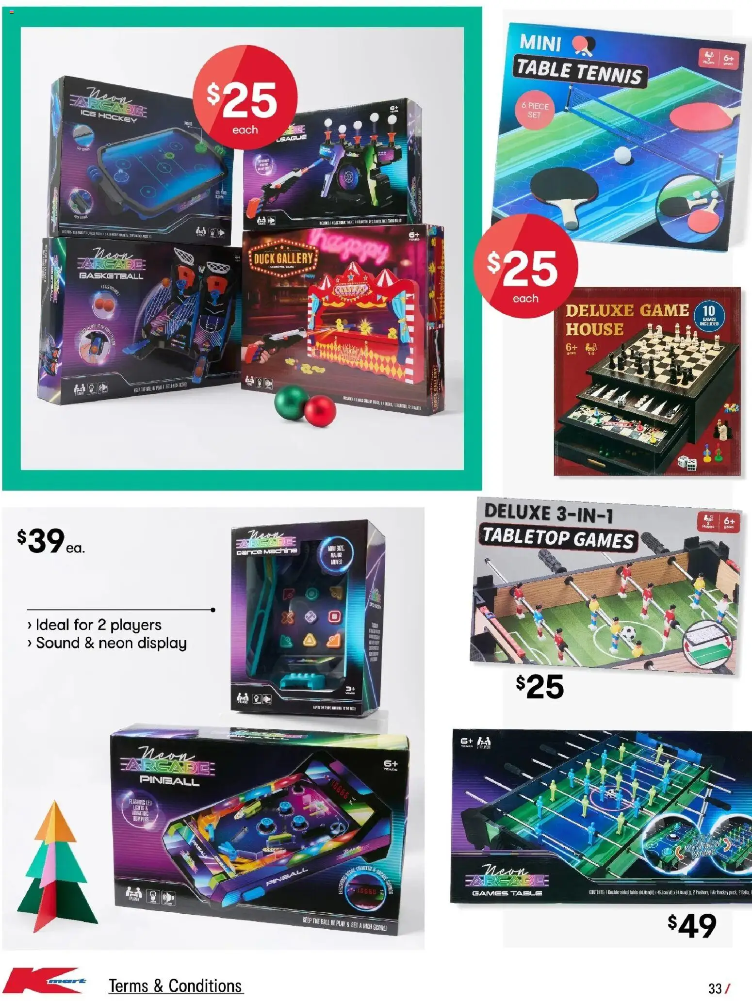 Kmart catalogue - valid from 04.12.2025 | Page: 33 | Products: Table, Duck, Dance, Game