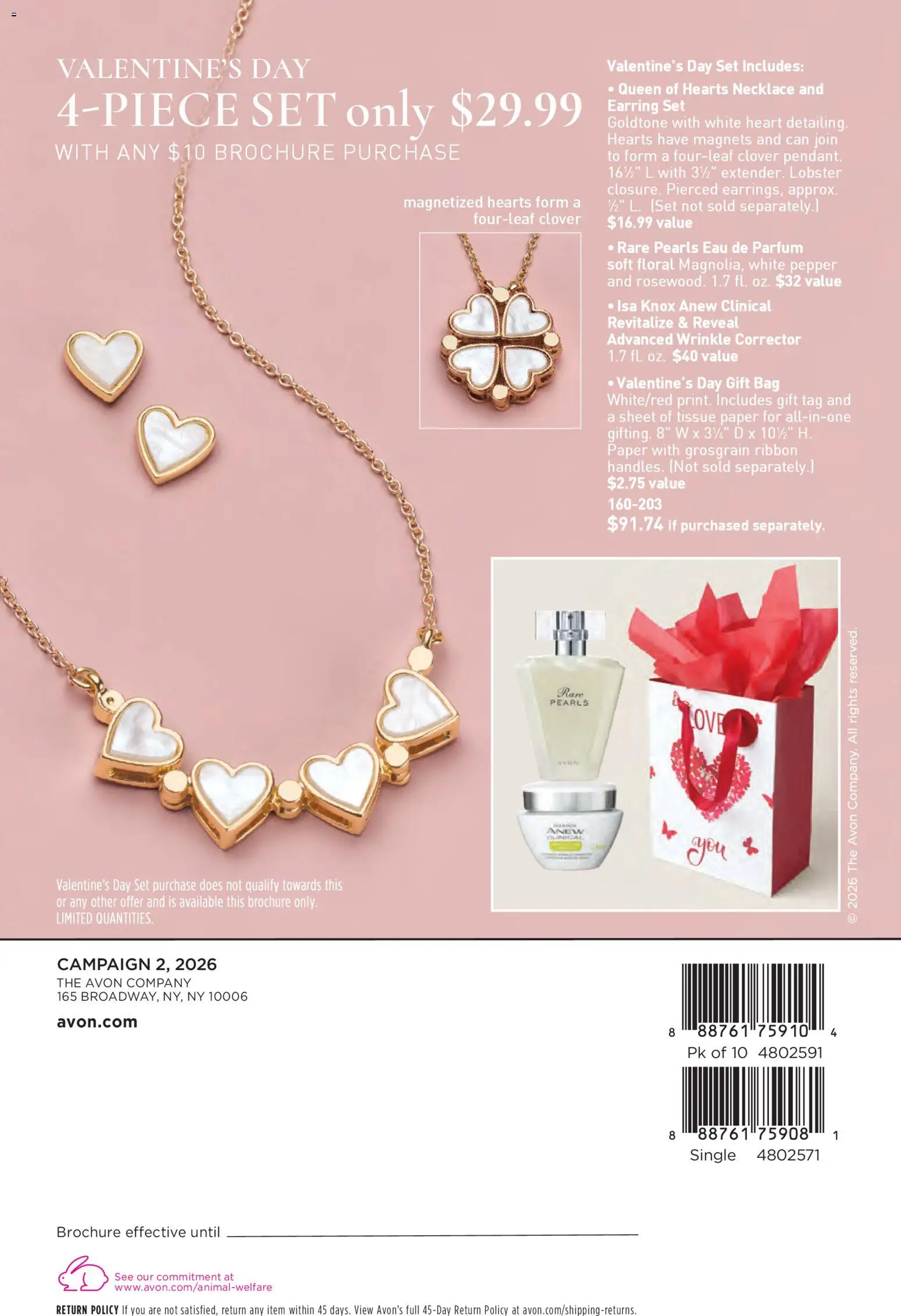 Avon Brochure - valid from 14.01.2026 | Page: 164 | Products: Pepper, Bag, Sheet