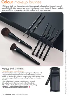 Preview of Nutrimetics Catalogue 2025 - valid from 01.01.2025 | Page: 96 | Products: Brush, Eye shadow, Makeup, Sensitive skin
