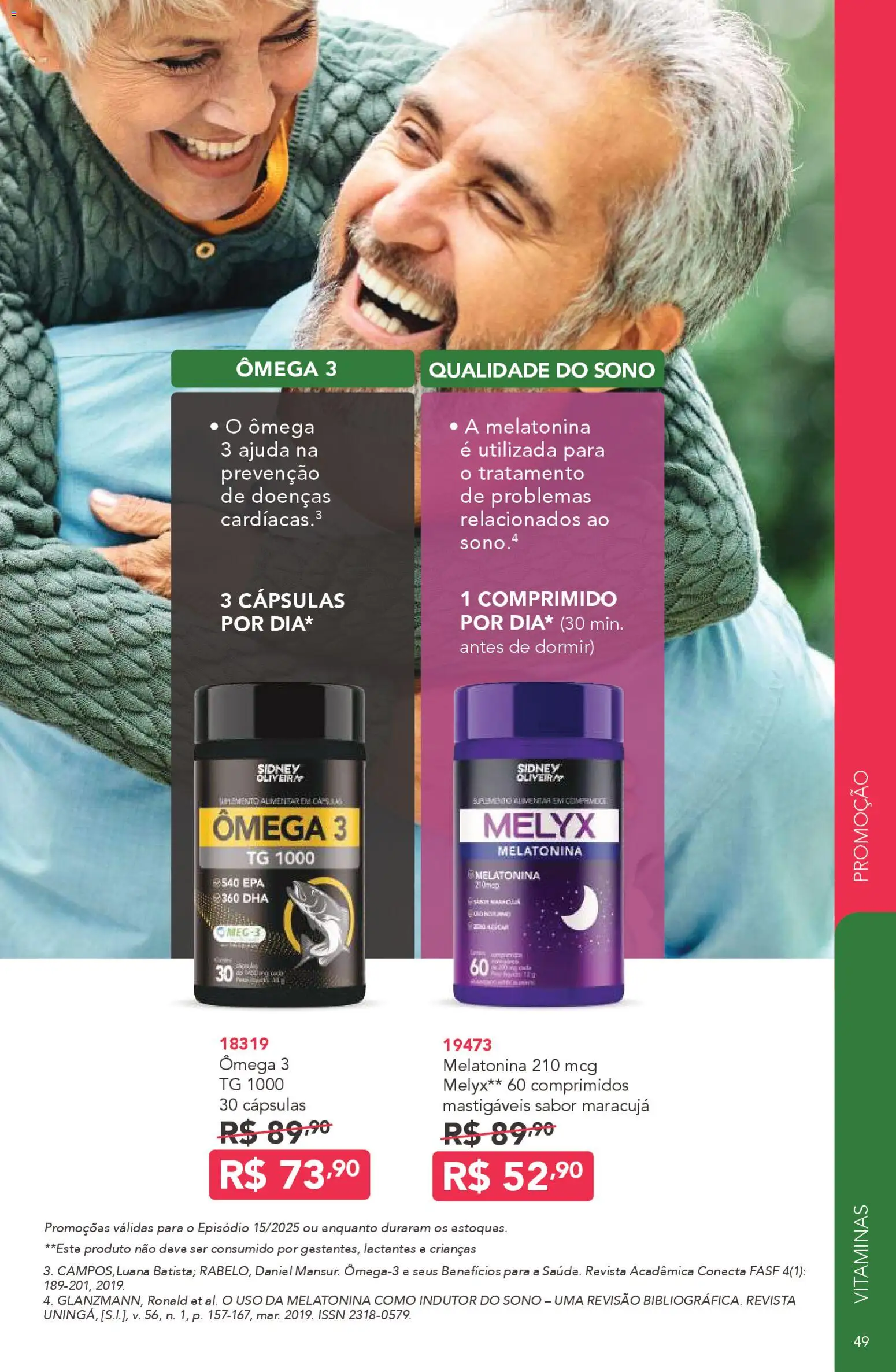 Jequiti Folheto - válido de 24.10.2025 | Página: 49 | Produtos: Maracujá, Ômega 3, Revista