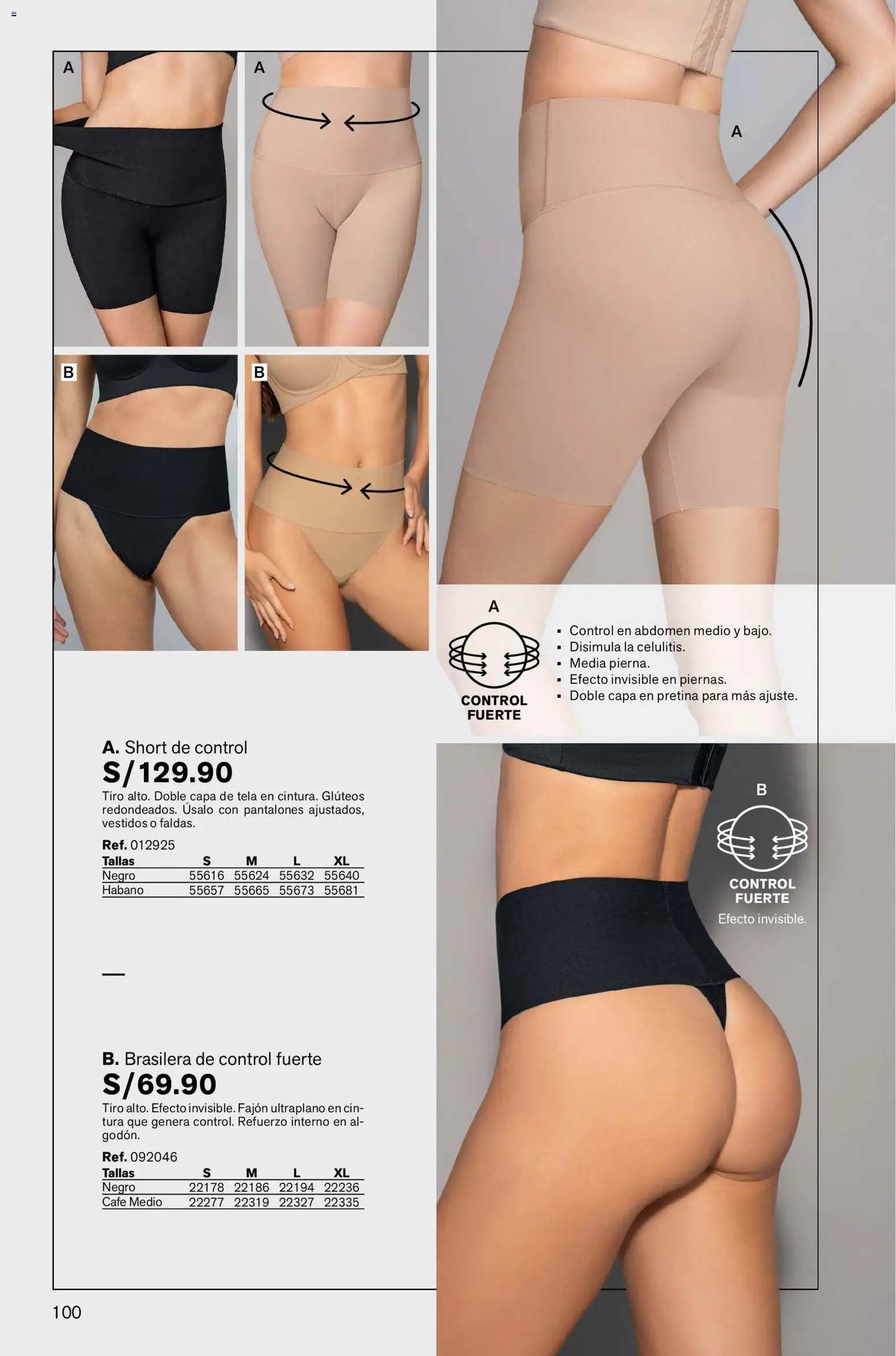 Catálogo Leonisa válido desde 05.12.2025 | Página: 100 | Productos: Café, Pantalones