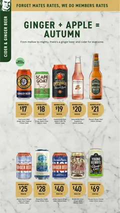 Preview of Dan Murphy's catalogue - valid from 09.04.2026 | Page: 27 | Products: Ginger, Sugar, Raspberry, Case