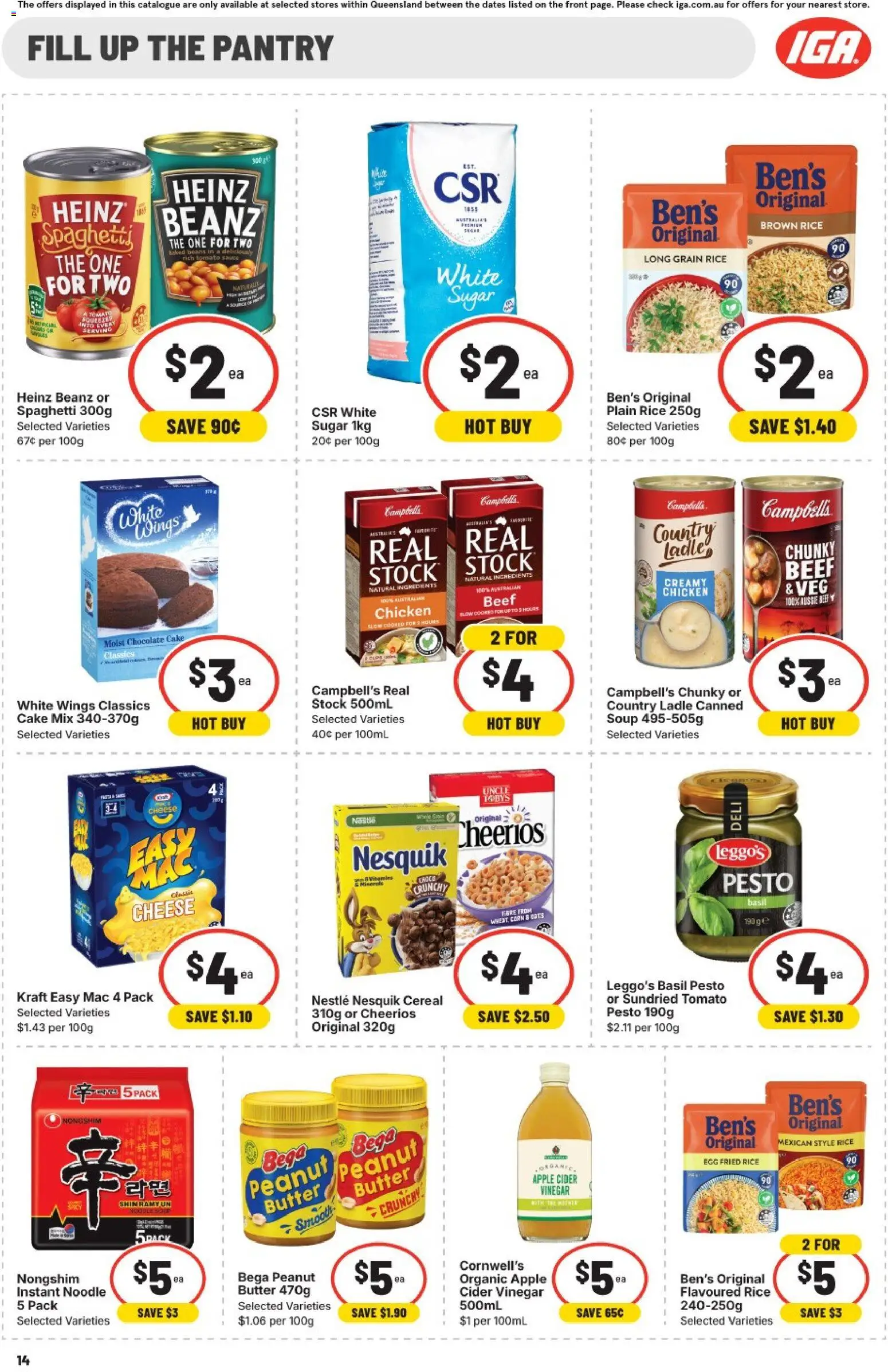 IGA catalogue - valid from 07.01.2026 | Page: 17 | Products: Cheese, Rice, Beef, Vinegar