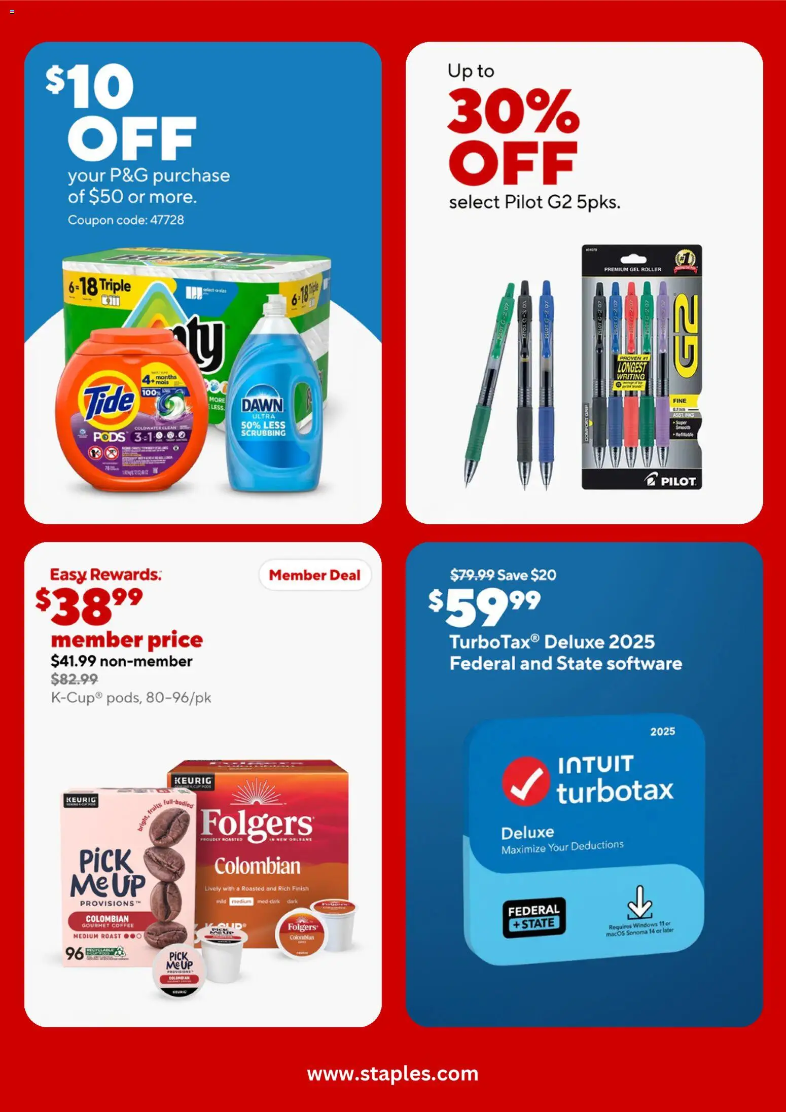 Staples Weekly Ad - valid from 18.02.2026 | Page: 2 | Products: Coffee