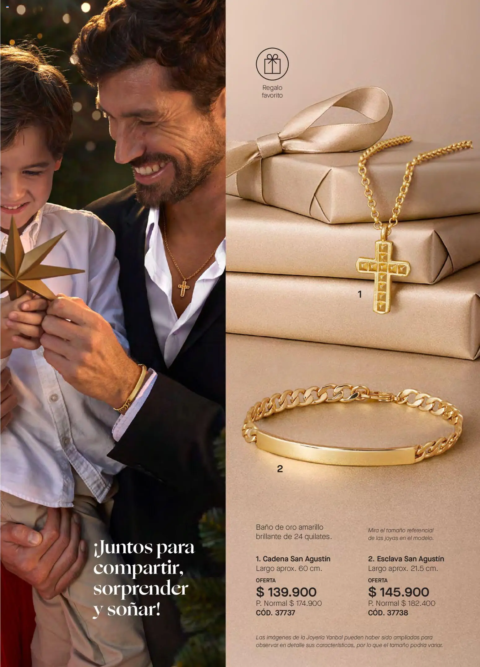 Yanbal revista - valida desde el 08.11.2025 | Página: 147 | Productos: Esclava, Cadena, Baño