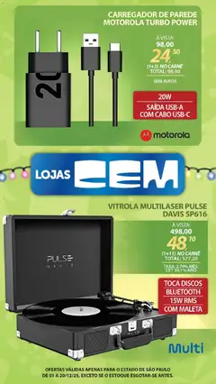 Lojas Cem - Ofertas atuais - Pré-Visualização do folheto da loja Lojas Cem, válido de 01.12.2025 | Página: 55