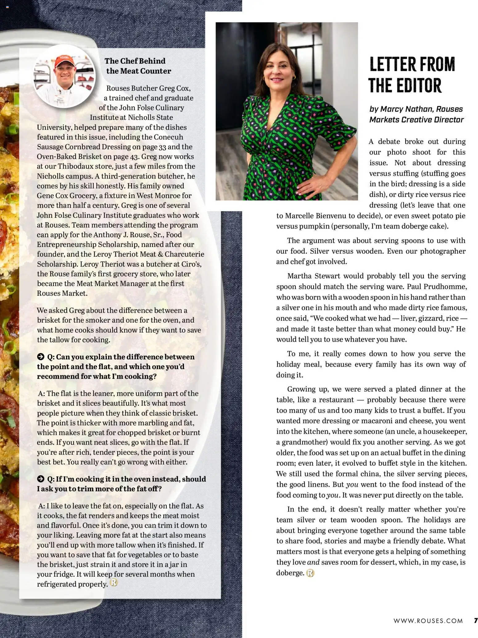 Rouses Magazine Winter 2025 - valid from 20.11.2025 | Page: 9 | Products: Trim, Vegetables, Sausage, Pumpkin