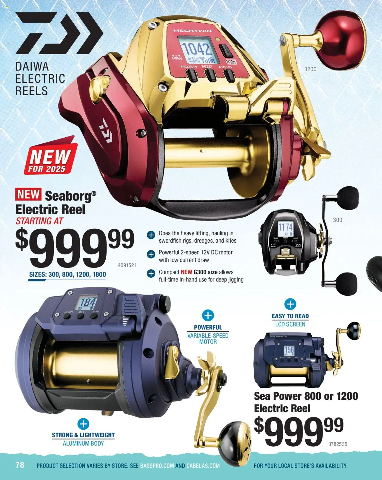 Cabela's Saltwater Specialist 25 - valid from 01.01.2025 | Page: 78