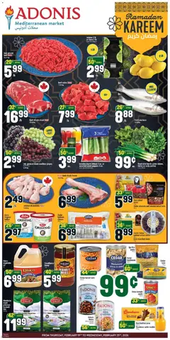 Preview of Adonis weekly flyer  from shop Adonis valid from 19.02.2026