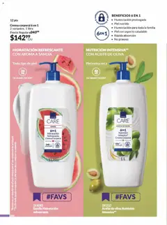 Nuevas ofertas de AVON válidas en toda la República Mexicana desde el 09.08.2025. ¡Encuentra las mejores ofertas en Crema corporal 6 en 1, Crema corporal 6 en 1, 2 variantes, 1 litro. Humectación prolongada, piel nutrida, humectación para toda la familia, piel con aspecto saludable, rápida absorción, no grasosa.! | Página: 176 | Productos: Sandía, Crema, Aceite de oliva, Crema corporal