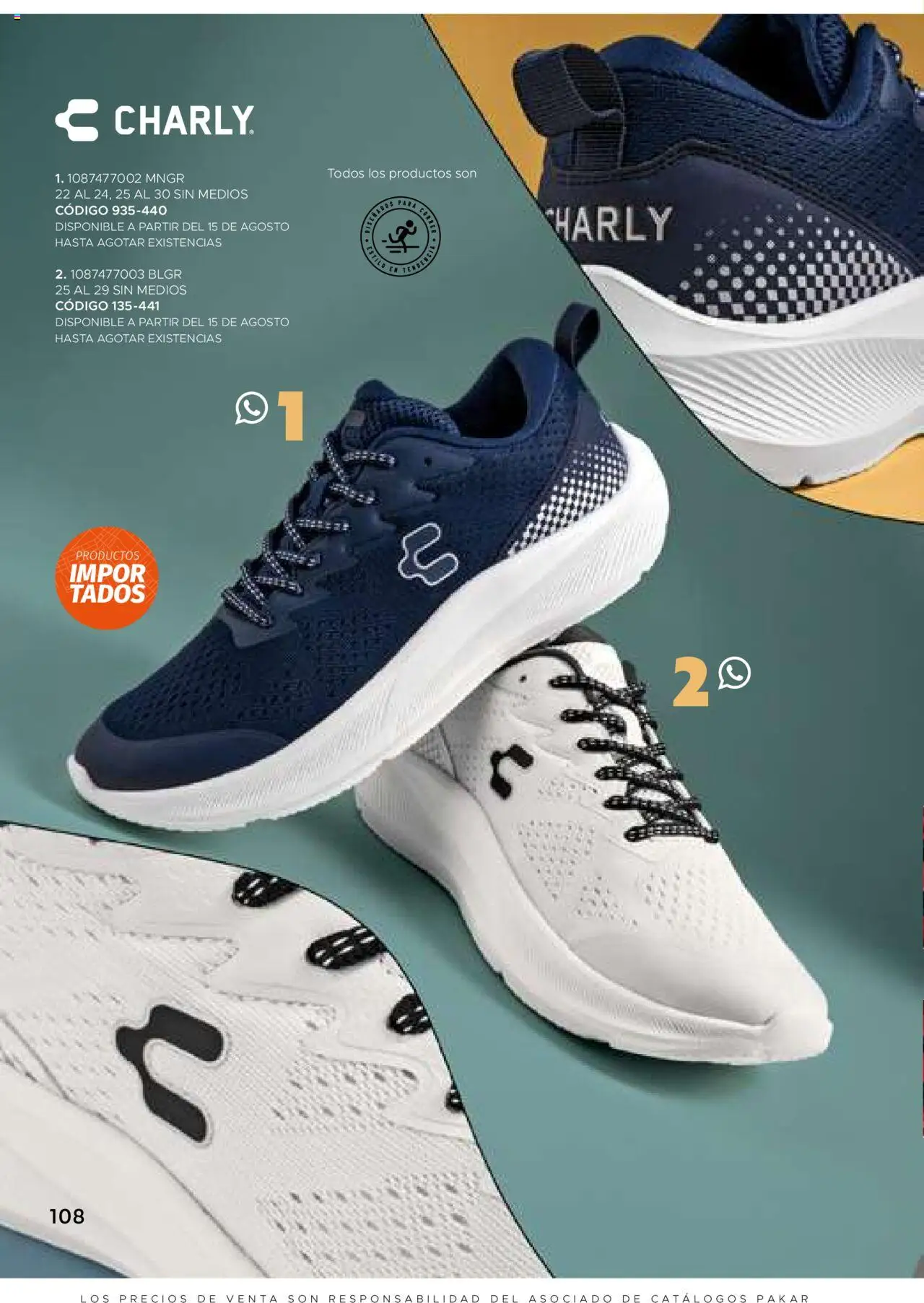 Nuevas ofertas de SC Pakar válidas en toda la República Mexicana desde el 24.07.2025. ¡Encuentra las mejores ofertas en SC Pakar - Catálogo Hombre otoño / invierno! | Página: 108