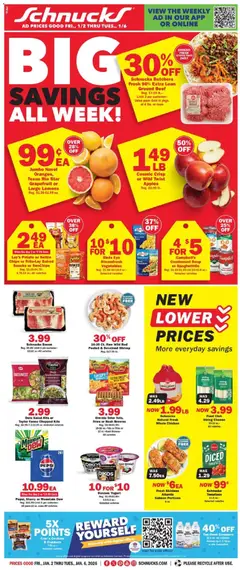 Preview of Schnucks weekly ads valid from 02.01.2026