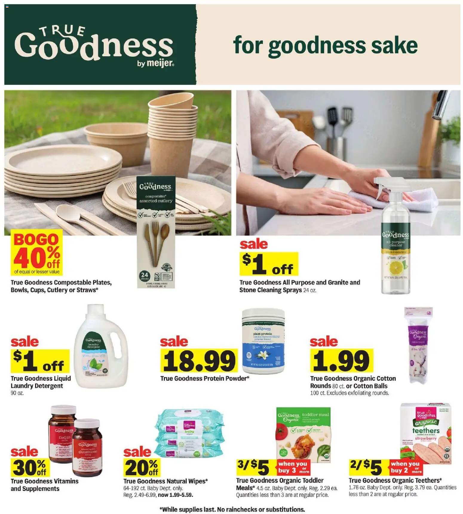 Meijer Weekly Ad - valid from 25.02.2026 | Page: 21 | Products: CoQ10, Powder, Detergent