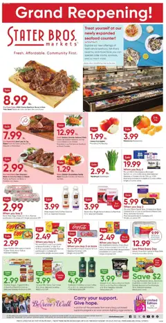 Preview of Stater Bros weekly ads valid from 17.09.2025