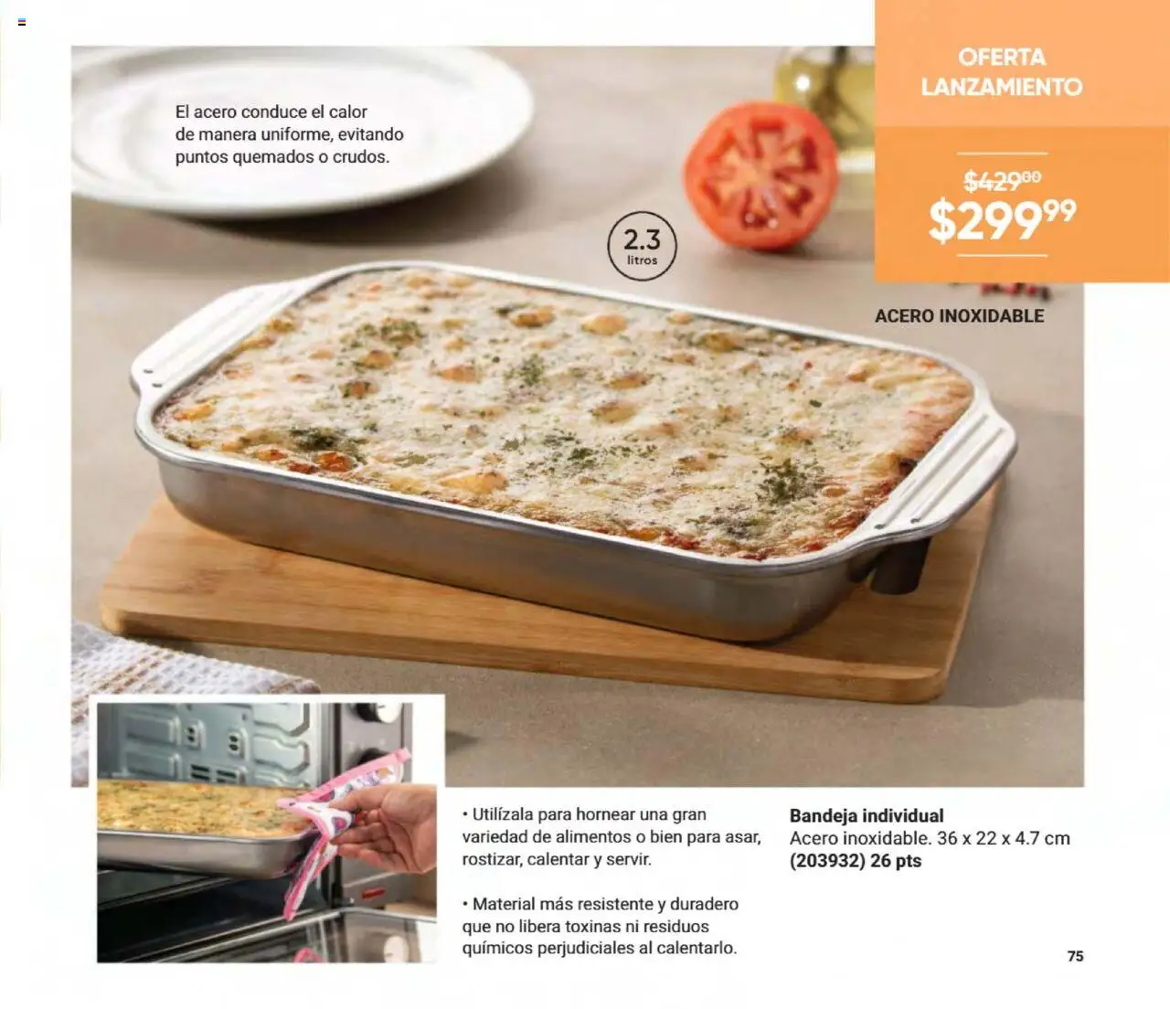 Nuevas ofertas de AVON válidas en toda la República Mexicana desde el 09.08.2025. ¡Encuentra las mejores ofertas en AVON - Casa & Estilo 13 2025! | Página: 77 | Productos: Bandeja