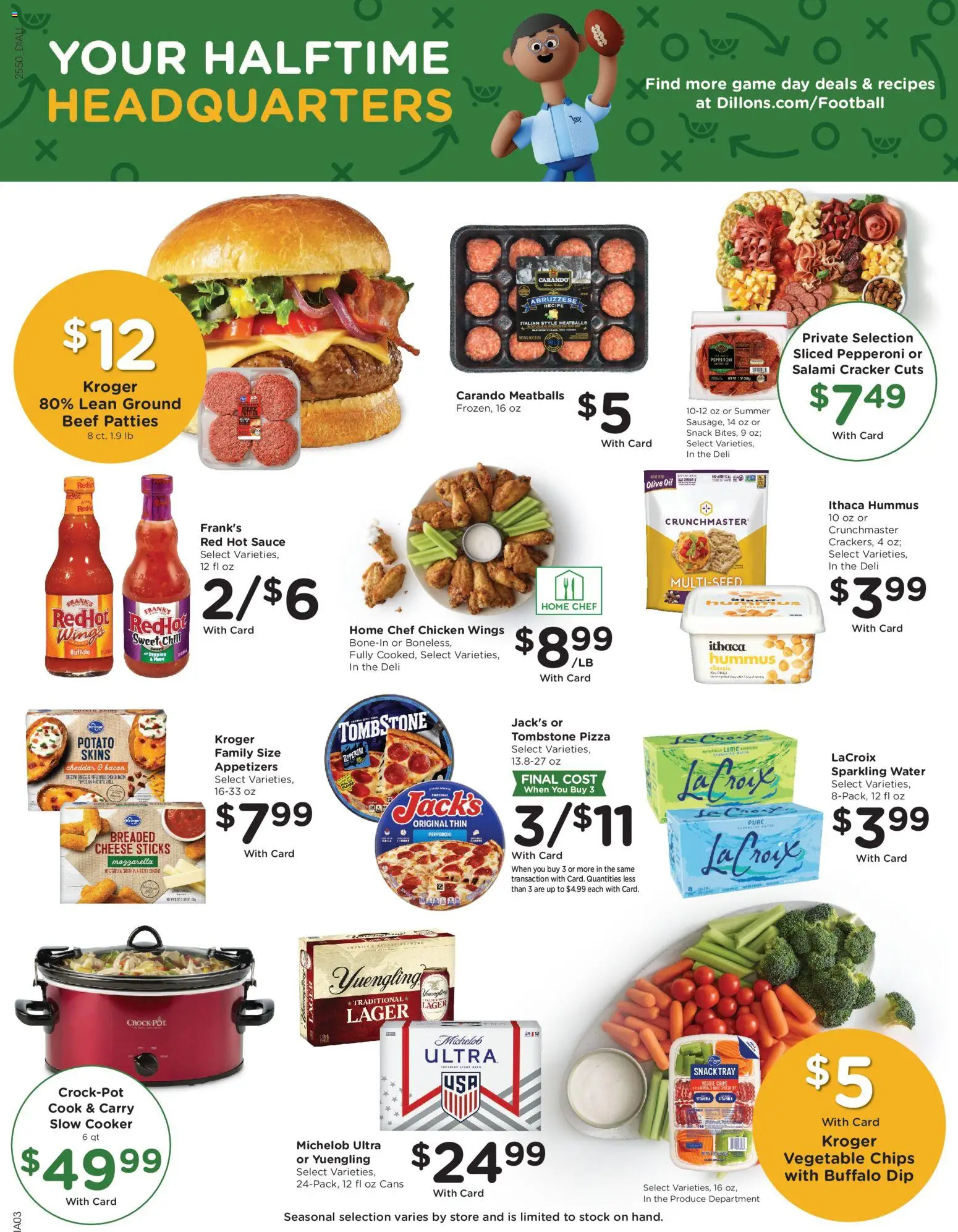 Dillons Weekly Ad - valid from 14.01.2026 | Page: 6 | Products: Cheese, Oil, Beef, Lime