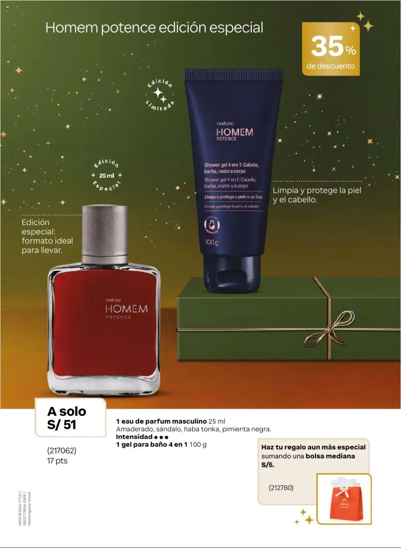 Catálogo Natura válido desde 03.10.2025 | Página: 24 | Productos: Baño, Bolsa