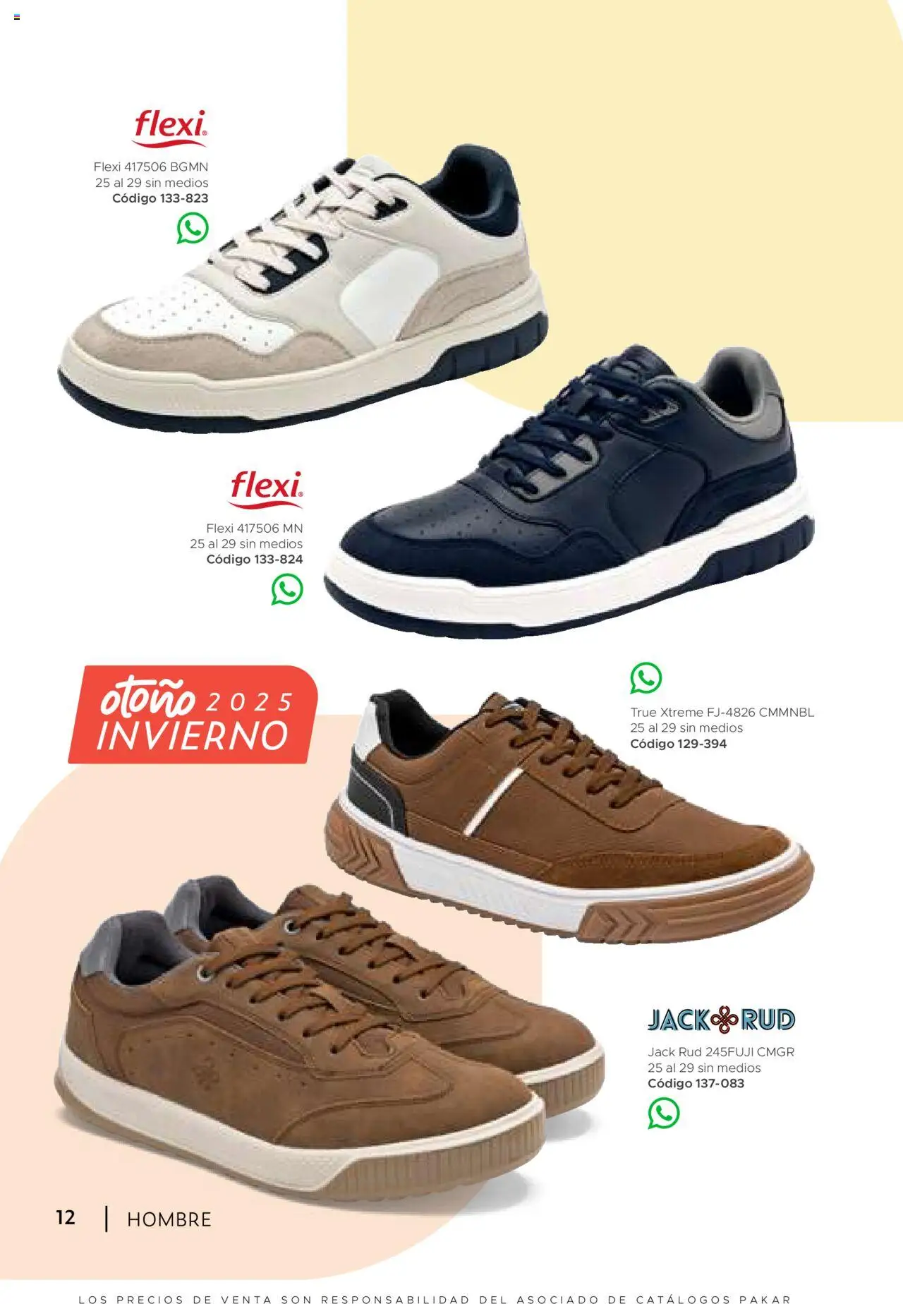 Nuevas ofertas de SC Pakar válidas en toda la República Mexicana desde el 24.07.2025. ¡Encuentra las mejores ofertas en SC Pakar - Catálogo Hombre otoño / invierno! | Página: 12