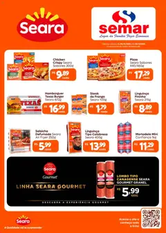 Semar Supermercado - Ofertas Seara - Pré-Visualização do folheto da loja Semar Supermercado, válido de 03.11.2025