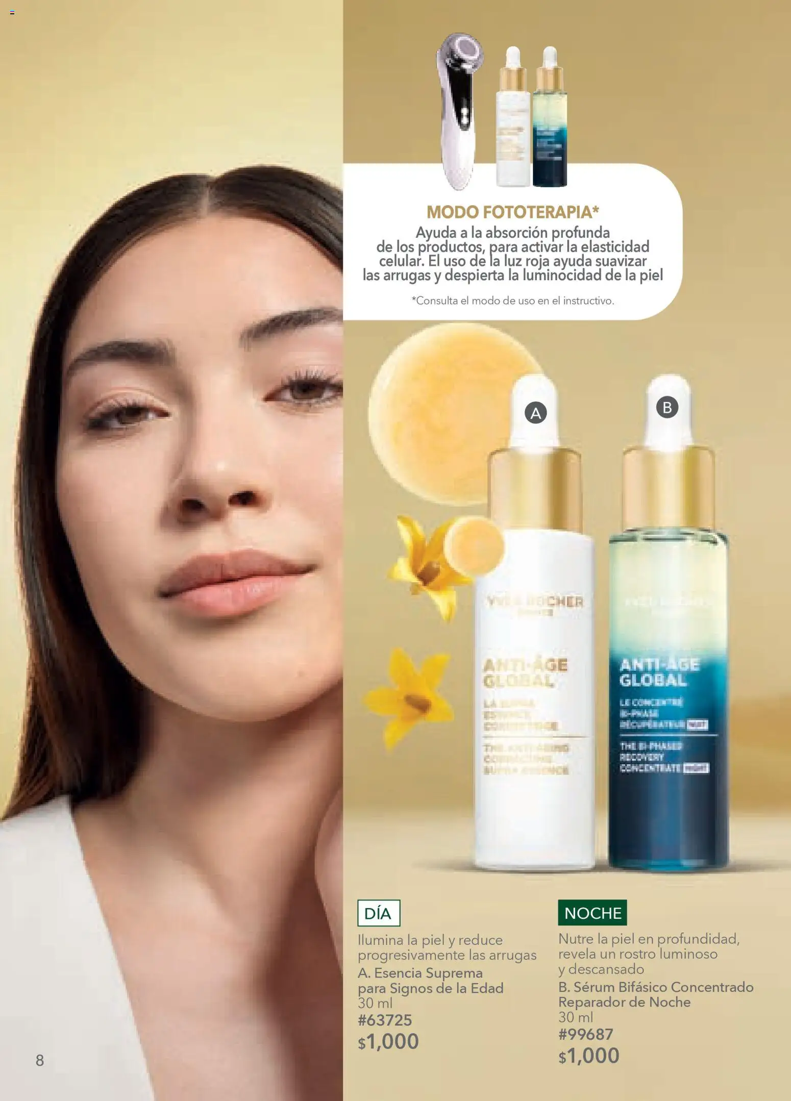 Nuevas ofertas de Yves Rocher válidas en toda la República Mexicana desde el 24.03.2026. ¡Encuentra las mejores ofertas en Yves Rocher campaña 5 2026! | Página: 8 | Productos: Serum