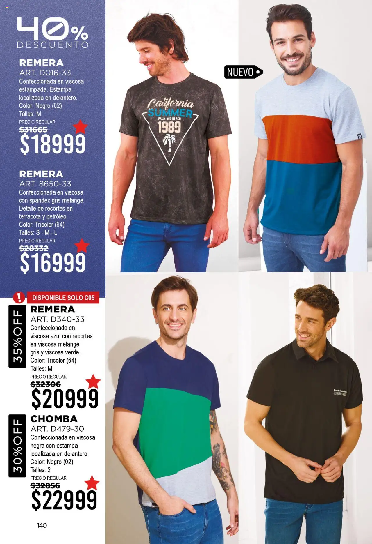 Juana Bonita catálogo │ válido desde el 07.05.2025 | Página: 140 | Productos: Remera, Chomba