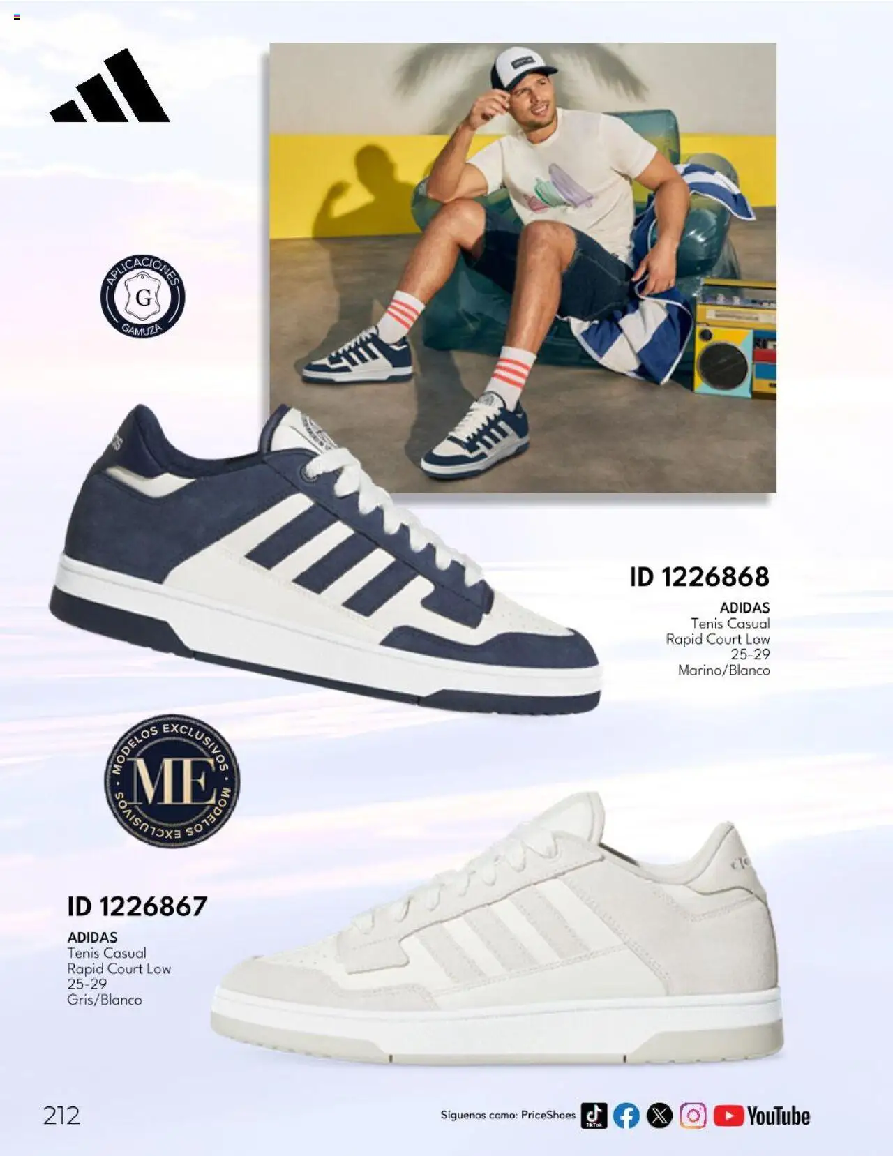 Nuevas ofertas de Price Shoes válidas en toda la República Mexicana desde el 26.06.2025. ¡Encuentra las mejores ofertas en Price Shoes catálogo Botas ! | Página: 212 | Productos: Tenis, Gamuza