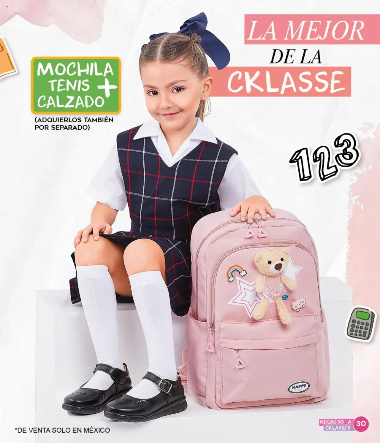 Nuevas ofertas de Cklass válidas en toda la República Mexicana desde el 18.08.2025. ¡Encuentra las mejores ofertas en Cklass - Catálogo Regreso a Clases! | Página: 31 | Productos: Tenis, Mochila