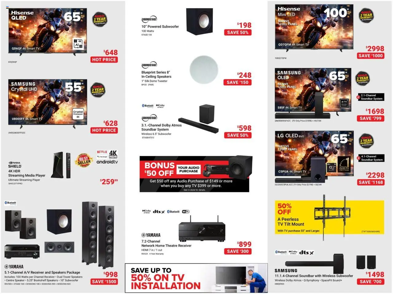 Visions flyer valid from 19.09.2025 | Page: 2 | Products: Tv, Audio, Player