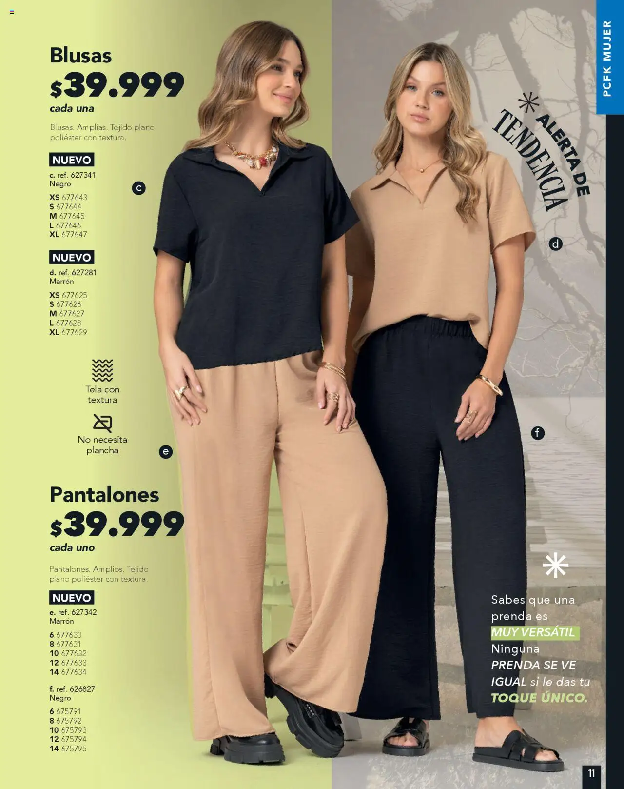 Pacifika revista - valida desde el 01.08.2025 | Página: 12 | Productos: Plancha, Pantalones