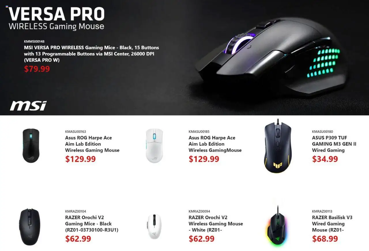 Canada Computers flyer valid from 26.09.2025 | Page: 9 | Products: Mouse