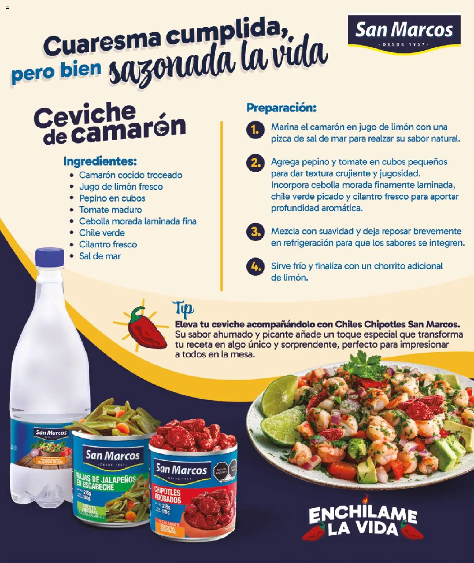Nuevas ofertas de H-E-B válidas en toda la República Mexicana desde el 01.03.2026. ¡Encuentra las mejores ofertas en H-E-B folleto Celebra! | Página: 25 | Productos: Cebolla, Sal, Tomate, Limón